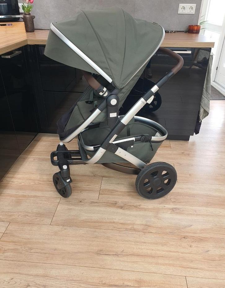 Joolz geo2 groen kinderwagen complete set met maxicosi/base, Kinderen en Baby's, Kinderwagens en Combinaties, Zo goed als nieuw