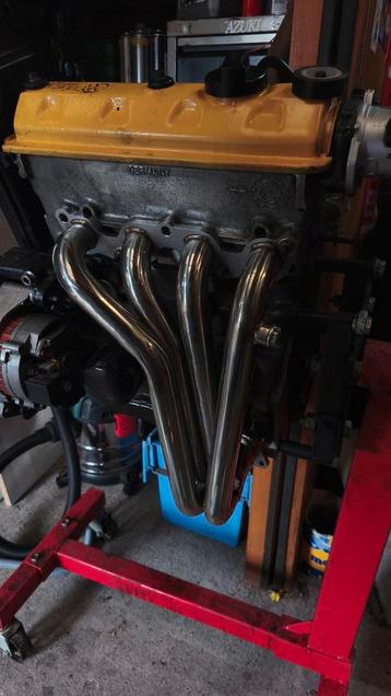 RVS Spaghetti Spruitstuk Golf 2/Polo Smallblock beschikbaar voor biedingen