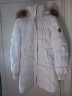 Witte winterjas mt: M, Kleding | Dames, Ophalen of Verzenden, Zo goed als nieuw, Maat 38/40 (M), Wit