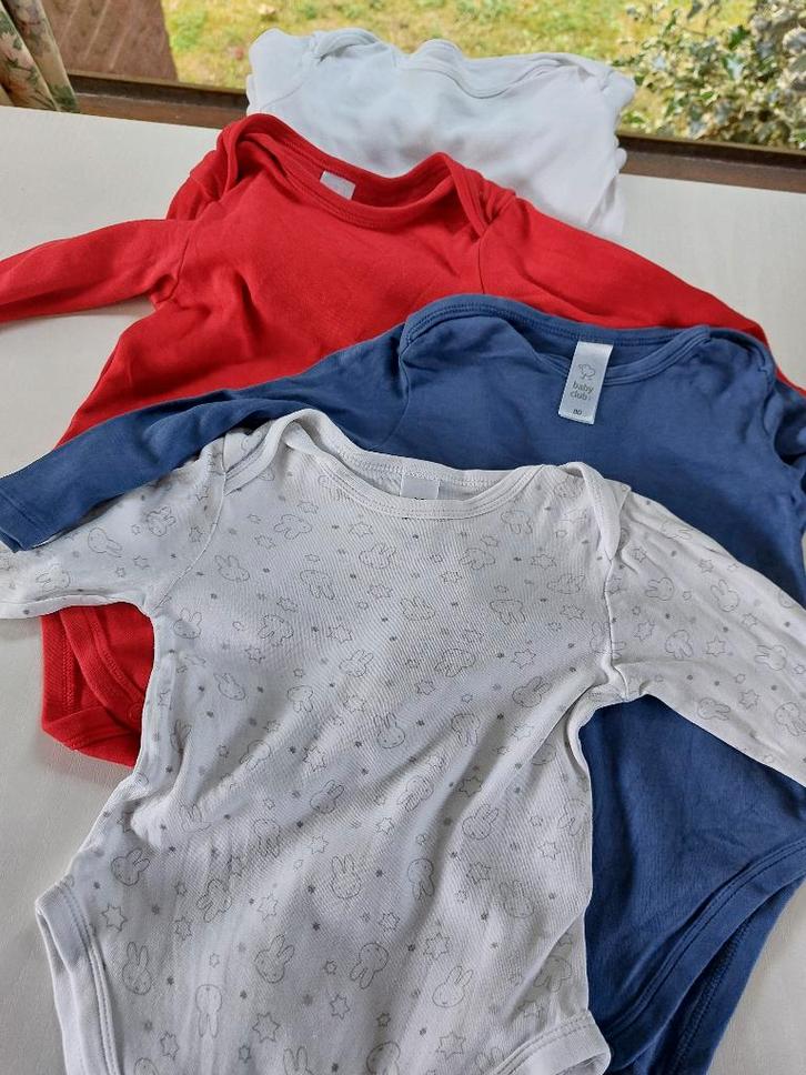 baby kledingpakket maat 80,  17 artikelen, lees omschrijving, Kinderen en Baby's, Babykleding | Baby-kledingpakketten, Gebruikt