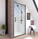 moderne douchecabine zwart frame & helder glas 2x(90×200 cm), Ophalen, Zo goed als nieuw, Met douche