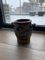Authentieke Keulse Pot met Blauwe Decoratie, Ophalen