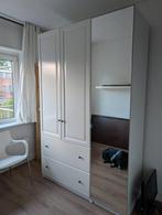 Pax Kledingkastcombinatie, wit/spiegelglas, 150x60, Huis en Inrichting, Ophalen, Gebruikt, 50 tot 100 cm, Minder dan 100 cm