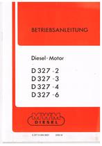 MWM motor boekje, Ophalen of Verzenden, Zo goed als nieuw, Folder