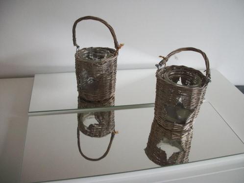 2 Spiegel op paneel - Etalage plateau 54 x 23 - Nieuw p.stuk, Huis en Inrichting, Woonaccessoires | Spiegels, Nieuw, Minder dan 50 cm