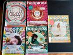 Te koop: Happinez tijdschrift 3x 2019 en 2 x 2018, Ophalen of Verzenden, Zo goed als nieuw