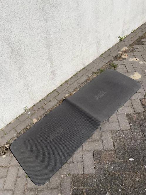 Airex mat Fitline - Grijs - 180/58, Sport en Fitness, Fitnessmaterialen, Zo goed als nieuw, Fitnessmat, Armen, Benen, Borst, Buik