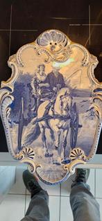 Otto Eerelman paard en wagen Delfts blauw, Antiek en Kunst, Ophalen