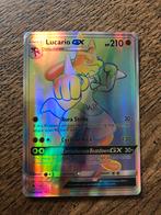 Pokemonkaart Lucario GX, Gebruikt, Ophalen of Verzenden, Losse kaart