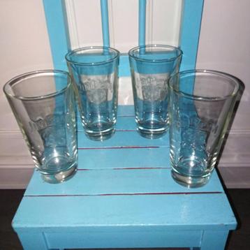 Jim Beam Whiskey longdrink glazen set van 4 stuks beschikbaar voor biedingen