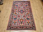 Vintage handgeknoopt perzisch tapijt sarough 213x132p, Huis en Inrichting, Stoffering | Tapijten en Kleden, Info@SlatsAntiek.nl