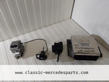 Contactslot set met ECU Mercedes W208 CLK-klasse 230K. Aut. beschikbaar voor biedingen