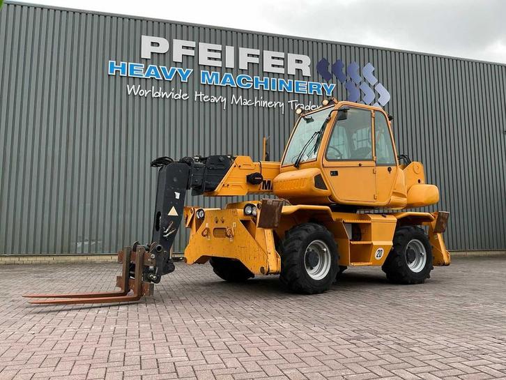 2011 Manitou MRT1840 Easy 4x4x4 Roterende verreiker 18 meter, Zakelijke goederen, Machines en Bouw | Kranen en Graafmachines, Verreiker
