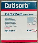 Cutisorb 15x25cm, 15stuks, nieuw, Diversen, Verpleegmiddelen, Ophalen of Verzenden, Nieuw