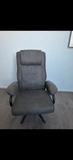 Relax stoel + hocker, Huis en Inrichting, Fauteuils, Minder dan 50 cm, Minder dan 75 cm, Ophalen of Verzenden, Zo goed als nieuw