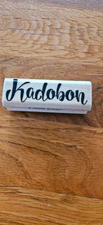 Ludiec -  houten stempel Kadobon, Hobby en Vrije tijd, Stempelen, Ophalen of Verzenden, Nieuw, Houten stempel