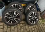 Opel Corsa velgen 17 inch met hankook banden en Sensoren, Auto-onderdelen, Banden en Velgen, Banden en Velgen, 17 inch, Ophalen of Verzenden