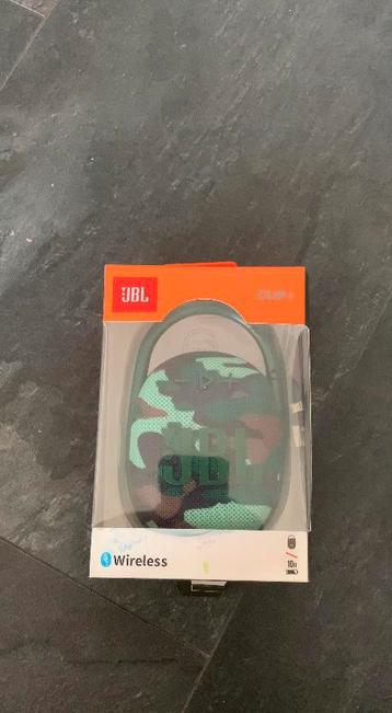 JBL Clip 4  – Camouflage (Nieuw in verpakking) beschikbaar voor biedingen