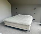 Swiss sense lifestyle boxspring 200x220, Huis en Inrichting, Slaapkamer | Boxsprings, Beige, Overige maten, 220 cm, Zo goed als nieuw