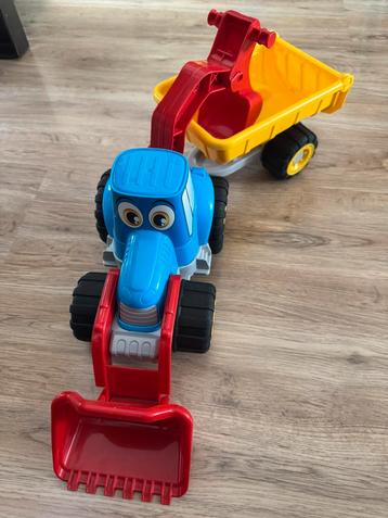 Leuk graafwagentje met aanhanger zgan beschikbaar voor biedingen