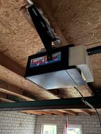Automatische garagedeur - 243x195 cm, Gebruikt, 120 cm of meer, Minder dan 200 cm, Garagedeur