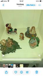 Fimo klei beeldjes uil baby in ei elfje kerst, Ophalen, Zo goed als nieuw