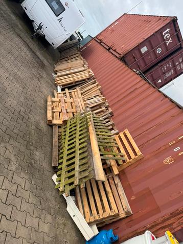 HOUT PALLETS GRATIS OPHALEN + KLEIN BEETJE REST AFVALHOUT beschikbaar voor biedingen