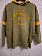 Groene Hoodie met Print - Global Expedition, Ophalen, Gebruikt, Boy Star, Trui of Vest