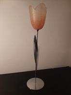 Tulpvormige waxinelichthouder, Ophalen of Verzenden, Minder dan 25 cm