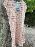 Fijne zachte jurk Froy & Dind mt XL (ook S & M) NIEUW, Verzenden, Beige, Froy & dind, Maat 46/48 (XL) of groter
