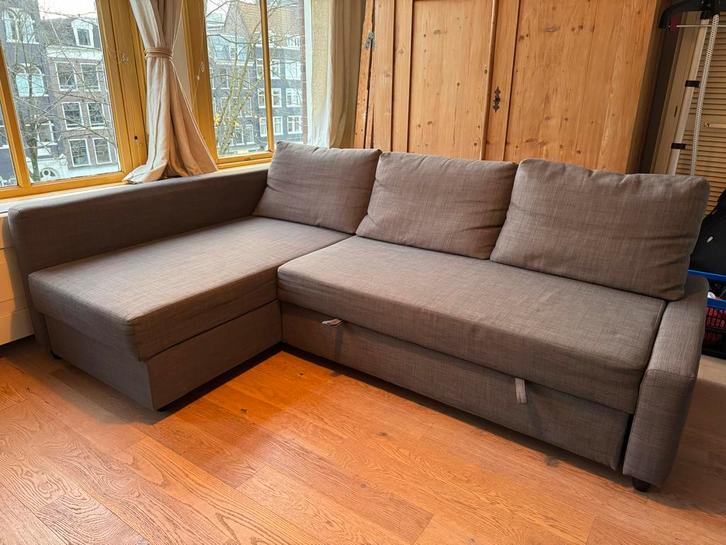 Ikea Friheten 3 zits Hoekbank Slaapbank, Huis en Inrichting, Banken | Bankstellen, Gebruikt, Hoekbank, Driepersoons, 200 tot 250 cm