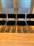 Gispen Dutch Originals 101 stoelen, Ophalen of Verzenden, Zo goed als nieuw, Zwart, Vier