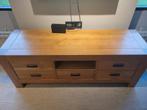 GRATIS! Houten TV-meubel met lades en vakkenkast, Huis en Inrichting, Kasten | Televisiemeubels, Ophalen, 100 tot 150 cm, Modern