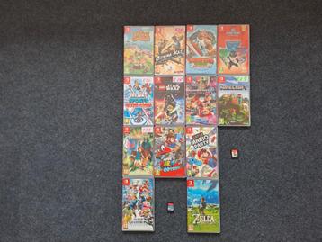 Nintendo switch games/ spellen beschikbaar voor biedingen