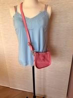 Fossil leren schoudertas/heuptas, Ophalen of Verzenden, Zo goed als nieuw, Roze, Schoudertasje