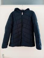 NIEUW! Gewatteerde zwarte jas met capuchon. Maat 176., C&A, Meisje, Nieuw, Ophalen of Verzenden