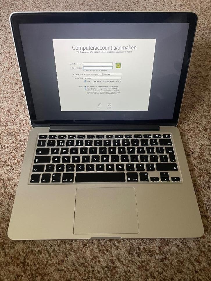 Apple MacBook Pro 13” (A1502) – netjes, werkt goed, Computers en Software, Apple Macbooks, Gebruikt, MacBook Pro, 13 inch, 2 tot 3 Ghz