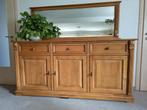 Dressoir met bijpassende spiegel, Huis en Inrichting, Kasten | Dressoirs, 150 tot 200 cm, Eikenhout, Ophalen of Verzenden, Zo goed als nieuw