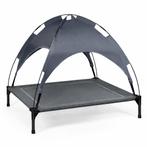 Honden ligbed met zonnedak – Grijs, ., Nieuw, Ophalen of Verzenden, .