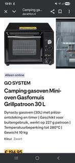 Gas oven ideaal voor op de camping, Minder dan 45 cm, Oven, Nieuw, Ophalen of Verzenden