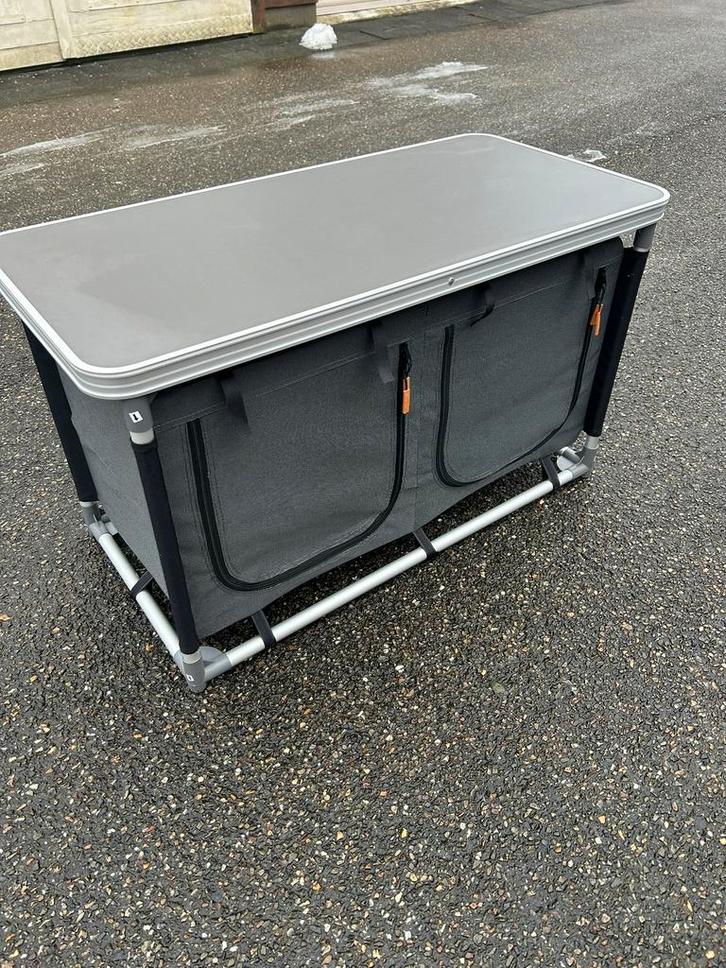 Obelink Barcelona Luxe Kast, Caravans en Kamperen, Kampeermeubelen, Zo goed als nieuw, Campingkast, Ophalen