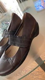 Wolky platte pump donkerbruin ongedragen 40, Kleding | Dames, Schoenen, Ophalen of Verzenden, Zo goed als nieuw, Bruin