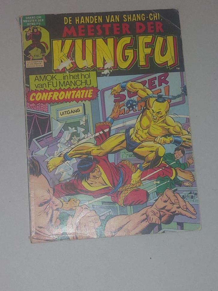 De handen van Shang-chi meester der kungfu Marvel comics, Boeken, Strips | Comics, Zo goed als nieuw, Eén comic, Amerika, Ophalen of Verzenden