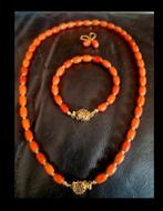 Koralen sieraden set, Ophalen of Verzenden, Overige materialen