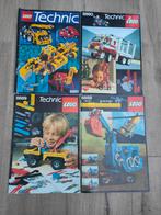 Vintage Lego Technic ideeën boeken 8888, 8889, 8890, 8891, Ophalen of Verzenden, Gebruikt, Losse stenen, Lego