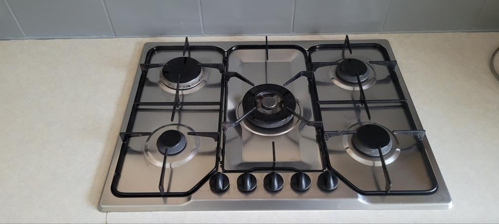 5-pits gasfornuis, Witgoed en Apparatuur, Fornuizen, Ophalen, Gebruikt, Minder dan 85 cm, 60 cm of meer