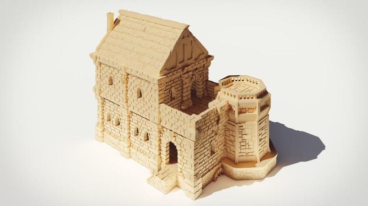 Scenery - Ulvheim - Noble House (Code2), Hobby en Vrije tijd, Wargaming, Nieuw, Overige soorten, Toebehoren, Ophalen of Verzenden