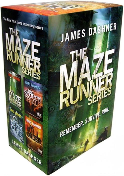 The Maze Runner boxset + Fever Code, Boeken, Fantasy, Nieuw, Ophalen of Verzenden