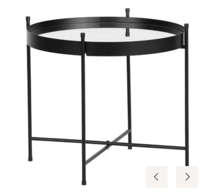 Woood Faris Koffietafel - Stijlvol & Modern, Huis en Inrichting, Tafels | Bijzettafels, Zo goed als nieuw, Vierkant, Minder dan 45 cm