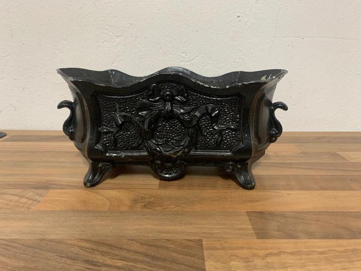 Vintage jardiniere, Antiek en Kunst, Antiek | Keramiek en Aardewerk, Ophalen of Verzenden